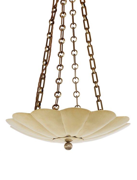 The Scallop Hanging Light - Small