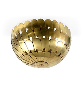 The Owl Flush Ceiling Light
