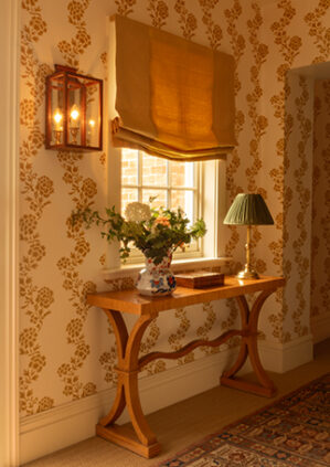 The Cygnet Table Lamp: lifestyle