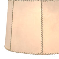 The Double Rise And Fall Ceiling Light - With Vellum Drum Shade gallery