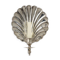 The Shell Wall Light - Small With Candle gallery