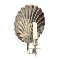 The Shell Wall Light - Small With Candle gallery