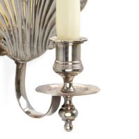 The Shell Wall Light - Small With Candle gallery