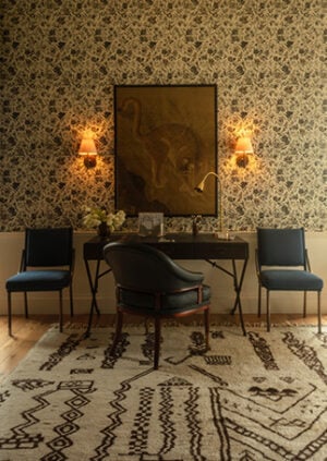 The Knurled Pelham Wall Light: lifestyle
