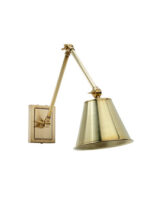 The Avon Wall Light - With Metal Shade
