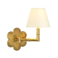 The Petal Wall Light - With One Swing Arm gallery