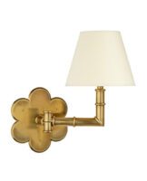 The Petal Wall Light - With One Swing Arm
