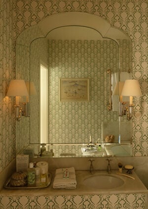 The Rectangular Cygnet Wall Light: lifestyle
