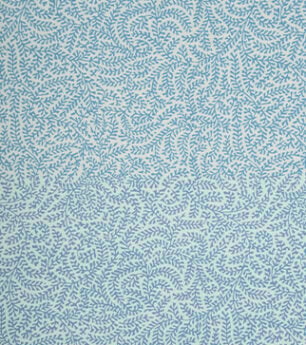 Coral - Azure - Cotton Poplin