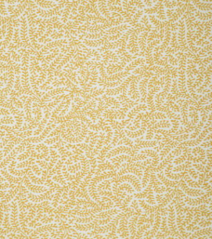 Coral - Gold - Cotton Poplin