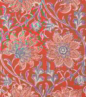 Palampore Blossom - Geranium - Stone Linen