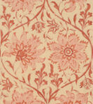 Palampore Blossom - Indian Pink - Stone Linen