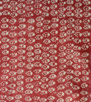Paw Print - Raspberry - Linen