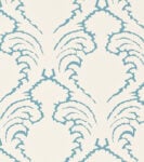 Pineapple Frond Wallpaper - Azure