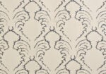 Pineapple Frond - Indigo - Stone Linen