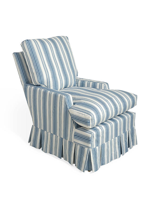 The Panther Chair Loose Cover - Pleated