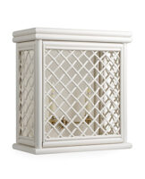 The Rattan Bird Cage Wall Lantern - Large