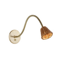 The Flexi Wall Light - With Rattan Shade gallery