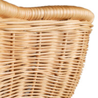 The Rattan Daisy Hanging Light - Small With Rope gallery