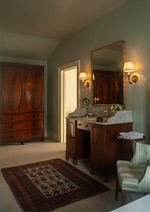 The Wave Mirror - Small: lifestyle