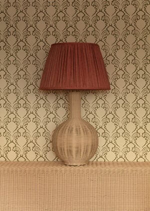 The Rattan Bottle Lamp: lifestyle