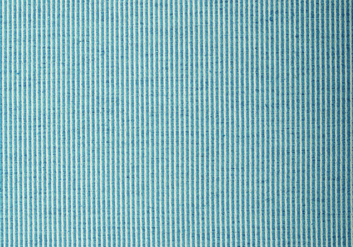Ottoman Stripe - Azure - Weave