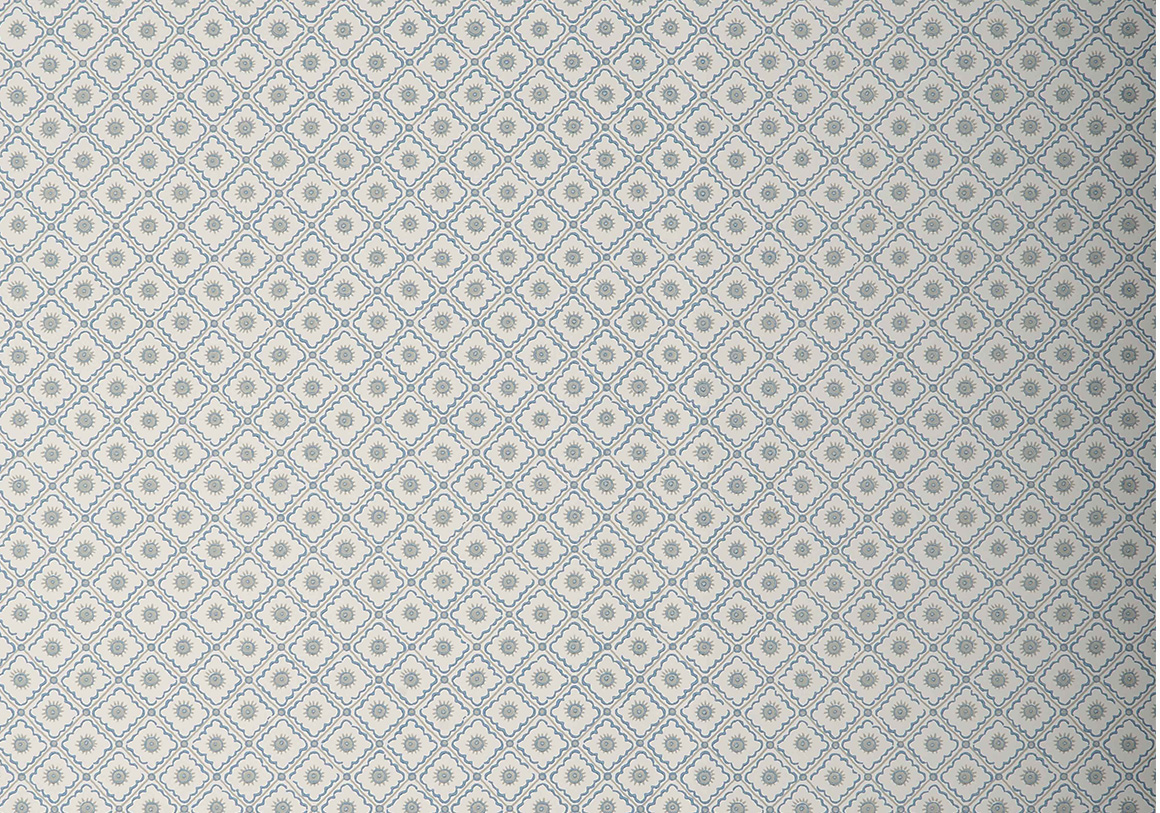 Seraphic Star Wallpaper - Celadon - Soane Britain