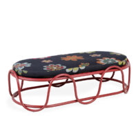 The Rattan Ribbon Bench gallery