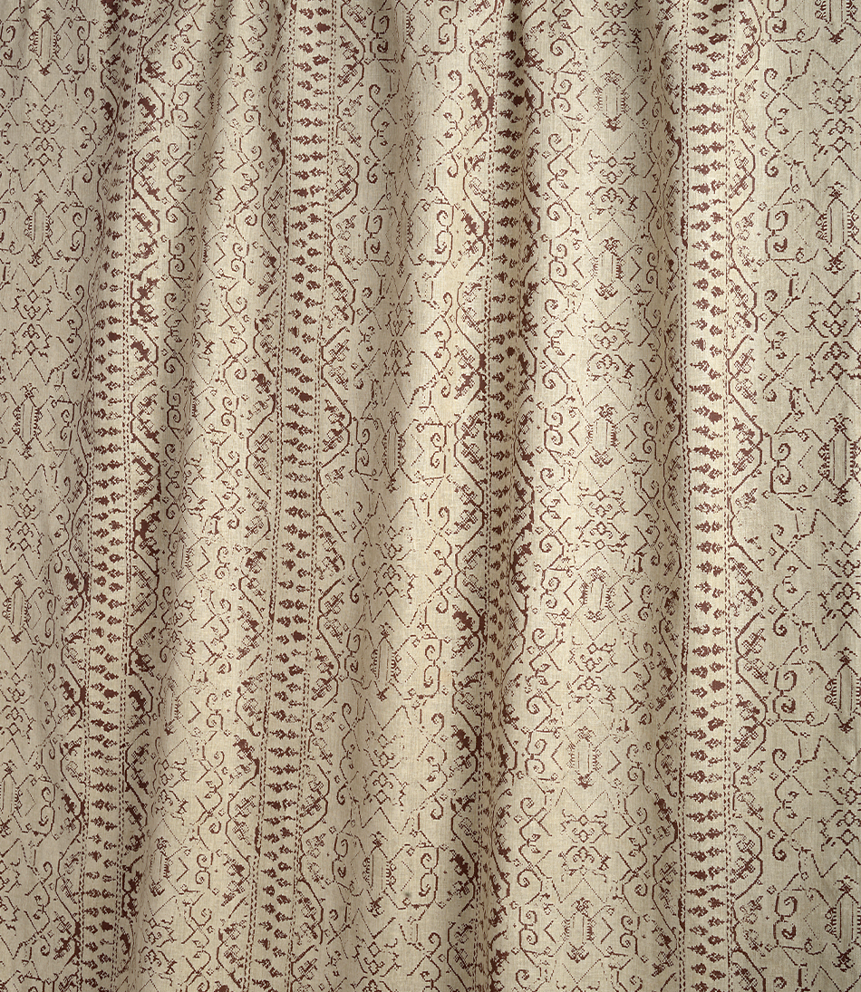 Symi Chestnut Stone Linen