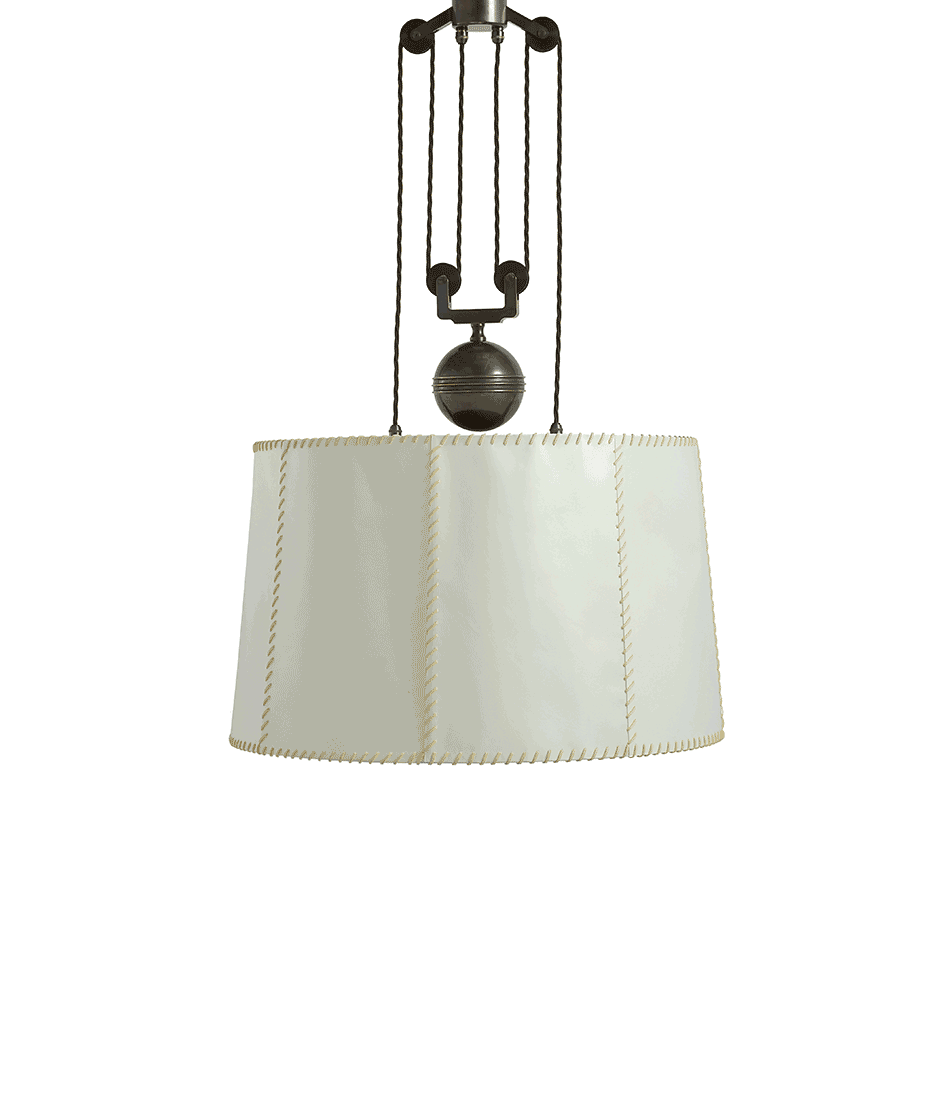 The-Double-Rise-and-Fall-Ceiling-Light---with-Vellum-Drum-Shade-Antique-Bronze_Animated_950x1095px_32