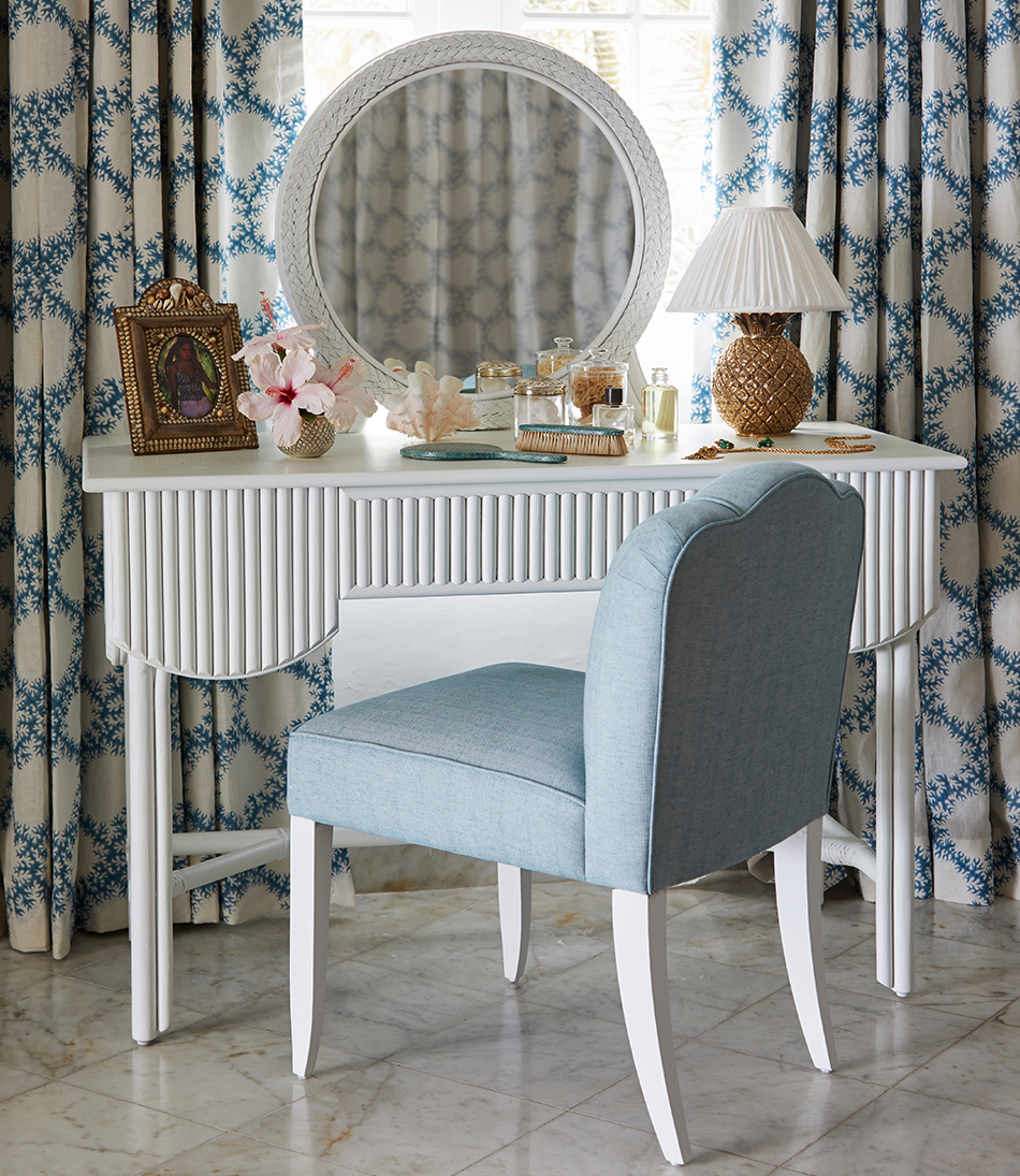 The Rattan Broadway Dressing Table - 950x1095