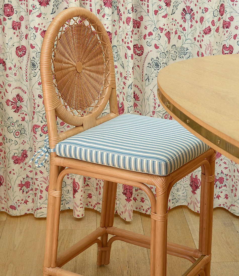 The Rattan Carousel Counter Height Stool - 950x1095