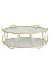 The Rattan Ribbon Table