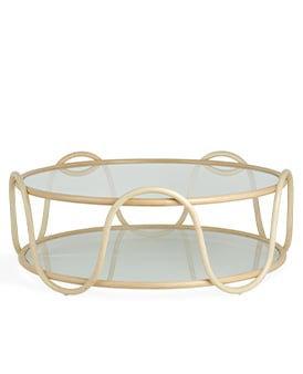 The Rattan Ribbon Table