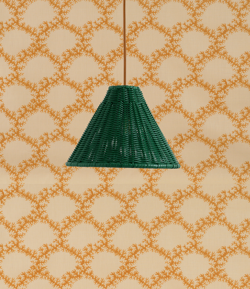 The Rattan Cone Hanging Light - 950x1095 II