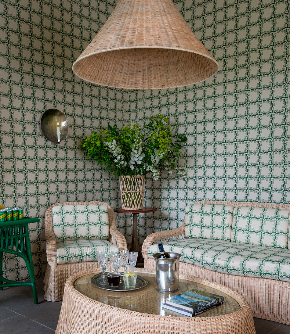 The Rattan Conical Hanging Light - 950x1095