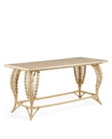 The Rattan Fern Table