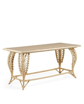 The Rattan Fern Table