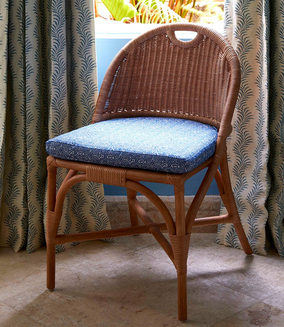 The Rattan Dryad Fletcher Chair Loose Cushion - 950x1095