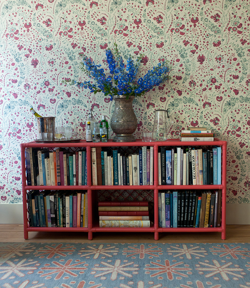 The Rattan Hurlingham Bookcase - 950x1095