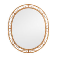 The Rattan Lacy Mirror - Large gallery