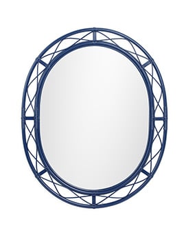 The Rattan Lacy Mirror - Medium