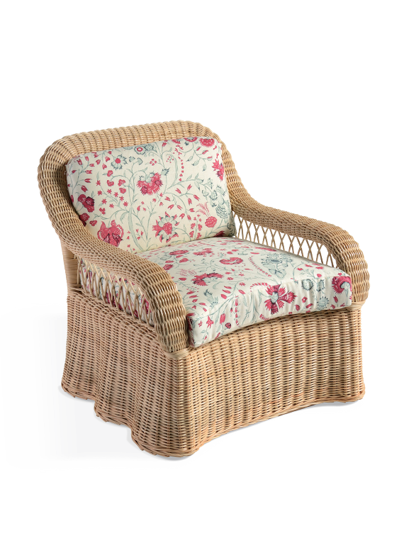 The Rattan Lily Armchair