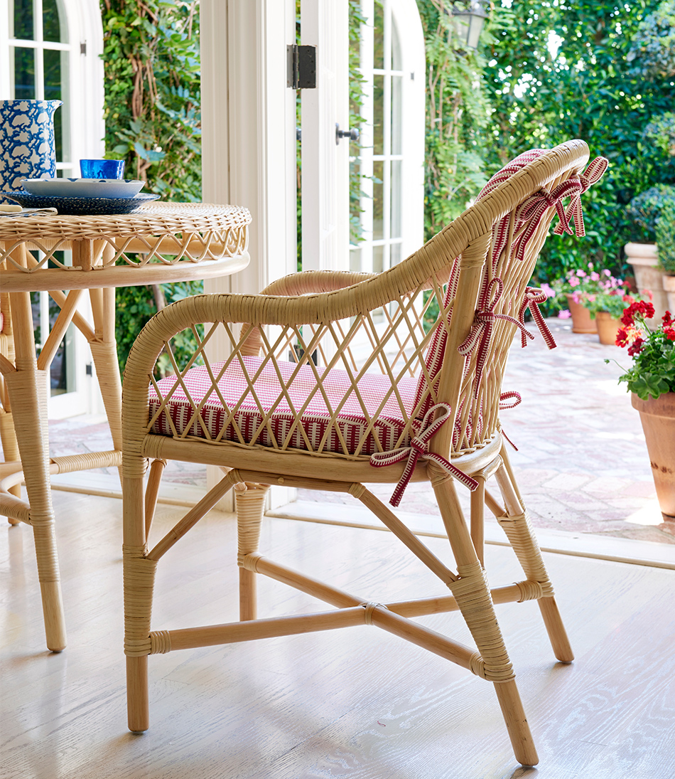 The Rattan Lily Dining Chair - 950x1095