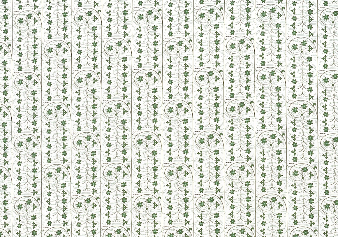 Sophie Coryndon - Albarello - Apothecary Green - Cotton Poplin