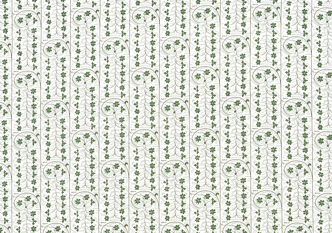 Sophie Coryndon - Albarello - Apothecary Green - Cotton Poplin