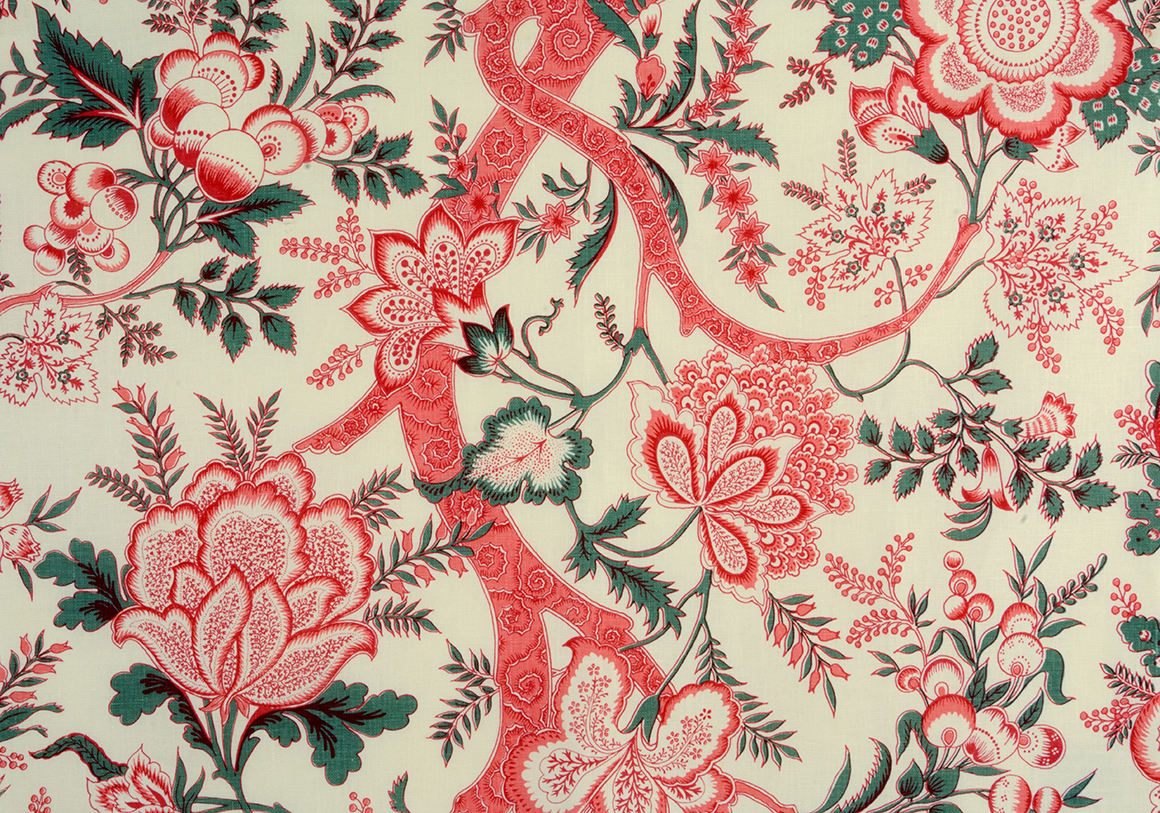 Botanic Garden - Rhubarb - Ivory Linen