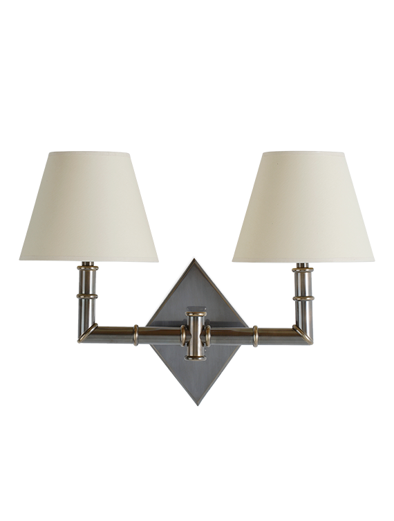 The Double Diamond Wall Light