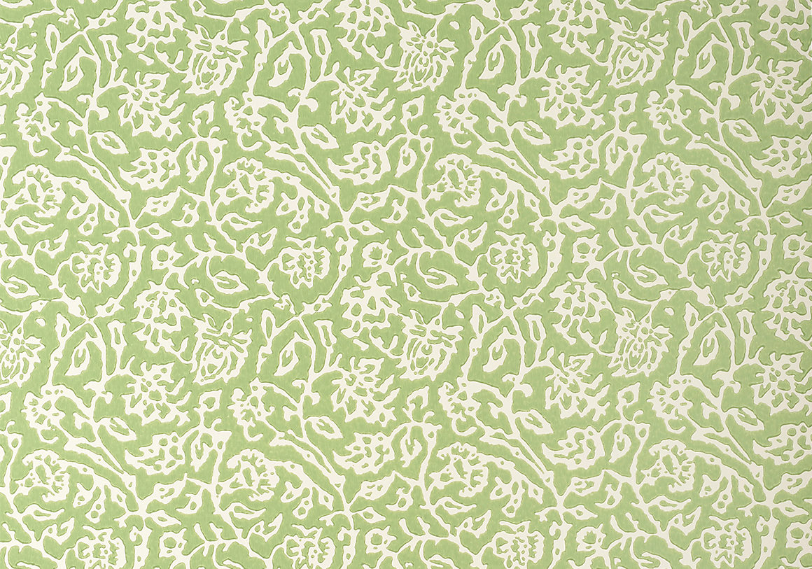 Karun Thakar - Arabesque Wallpaper - Hart Green