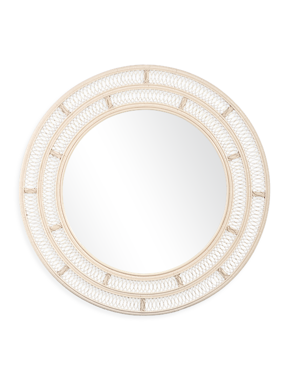 The Rattan Coral Mirror - Monumental